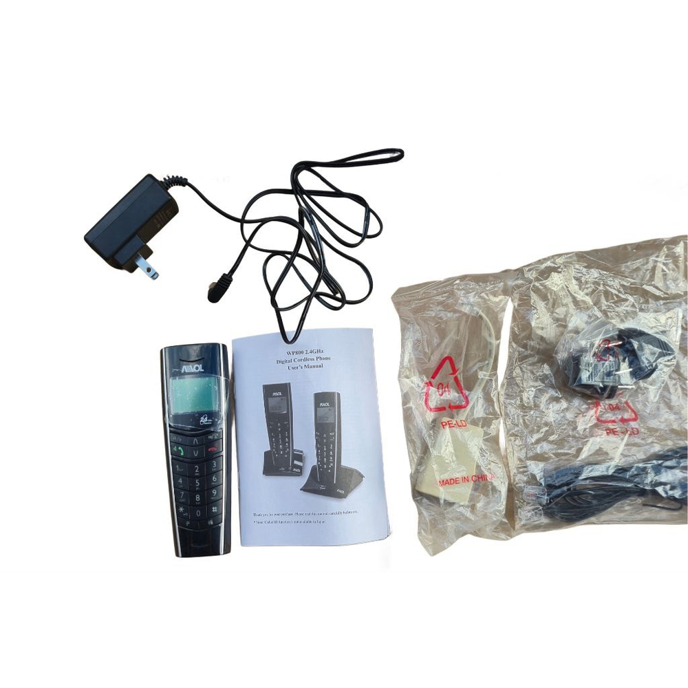 NIB Digital Cordless Phone Black OPEN BOX ITEM VTG Business Home Communication